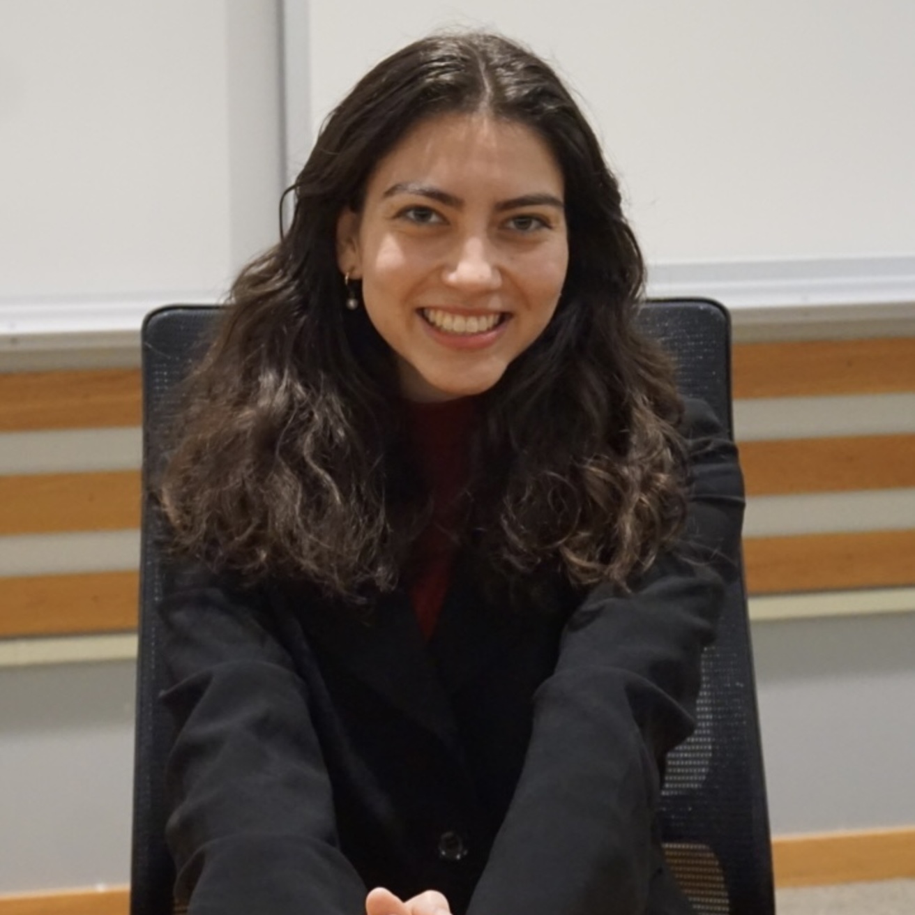 Woman sitting at desk